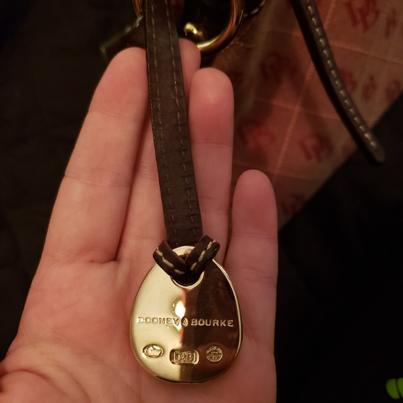 Dooney & Bourke canvas monogram bag - Picture 7 of 8